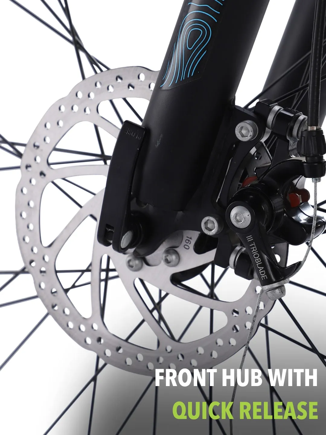XENON29TBLACK Steel Single Speed 29 inch Mountain Cycle, Front Suspension, Double Wall Rim Free Trainer Sessions, Cycling Event