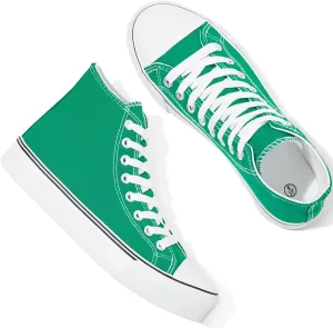 yageyan Womens High Top Canvas Sneakers Lace up Fashion Shoes for Women Casual Classic