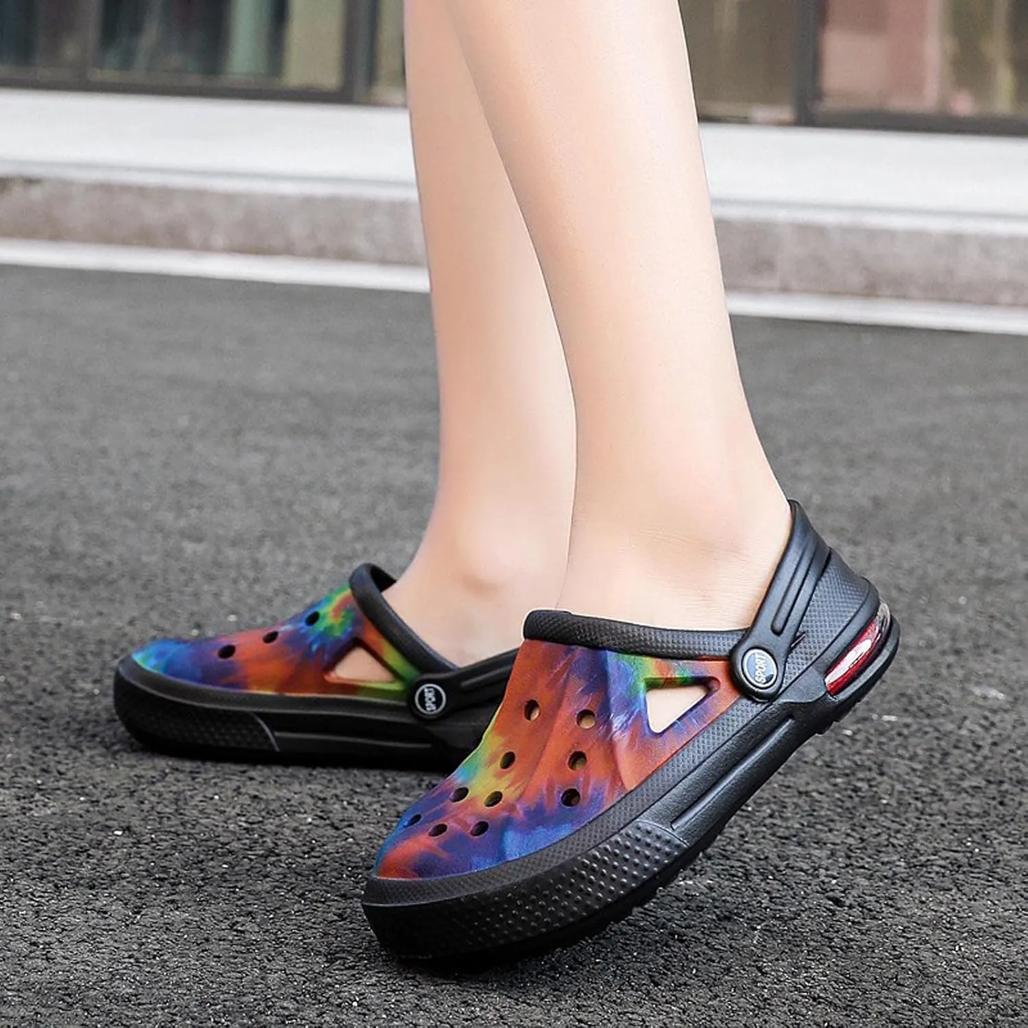 YUKTOPA Womens Clogs Shoes Unisex Summer Garden Clogs Shoes Non-Slip Quick Drying Sandals Casual Slippers