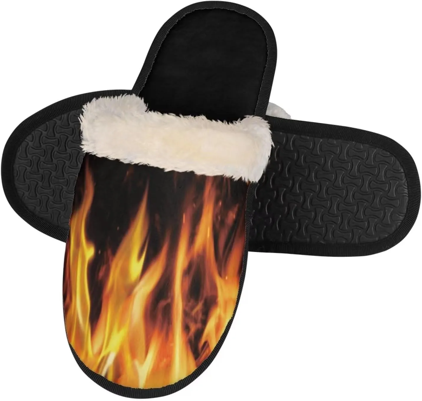 Yzaoxia House Slippers for Women Girls Soft Cozy Bedroom Slippers Fuzzy Warm Winter Anti Slip