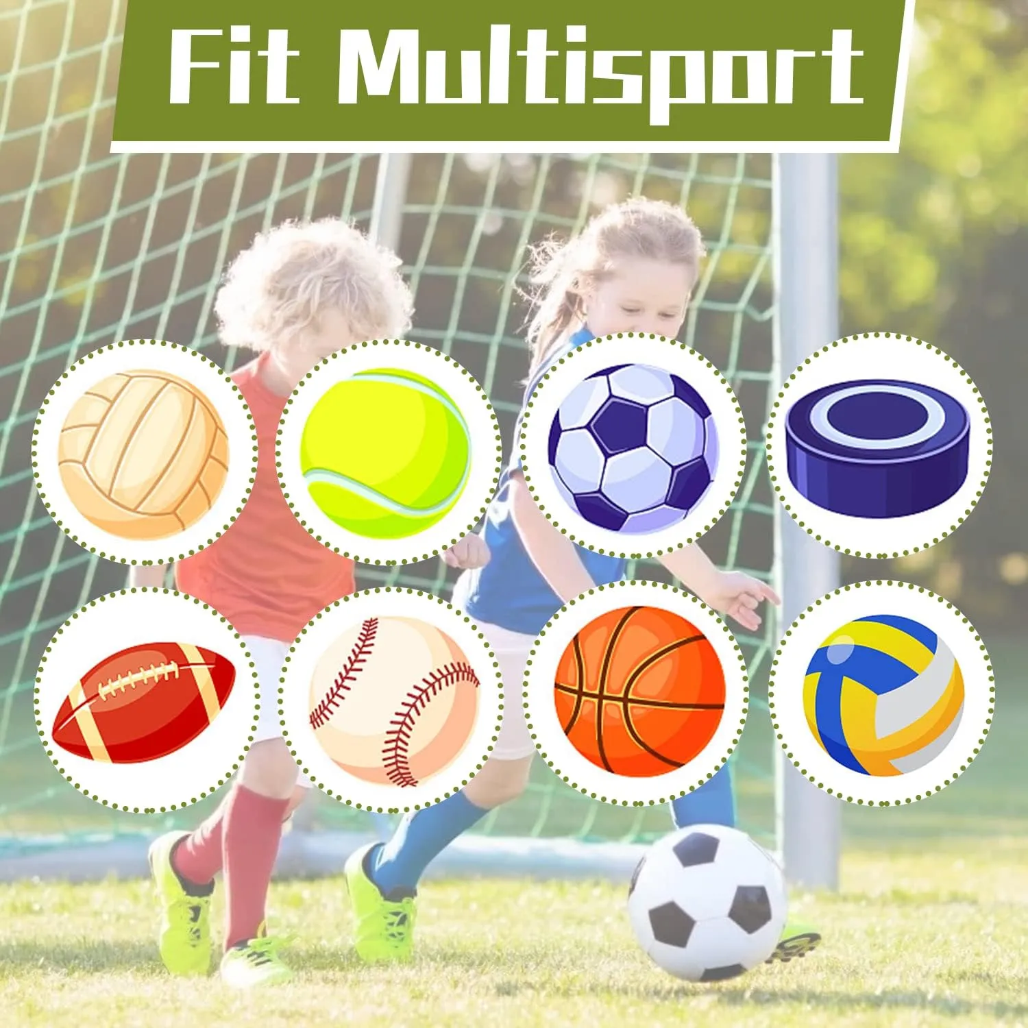 Zando 4 Pairs Kids Soccer Socks Baseball Softball Socks Youth Athletic Socks Boys Girls Knee High Socks