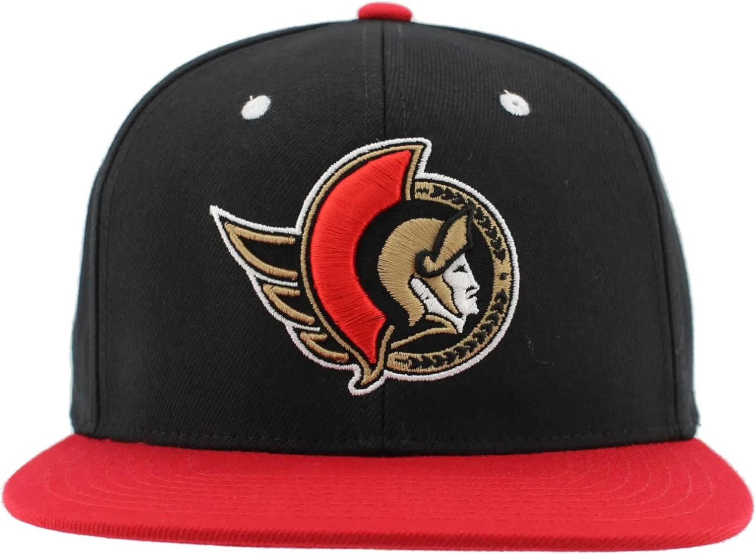 ZHATS NHL Officially Licensed Adjustable Snapback Hat Flat Bill Z11 Icon Two Color