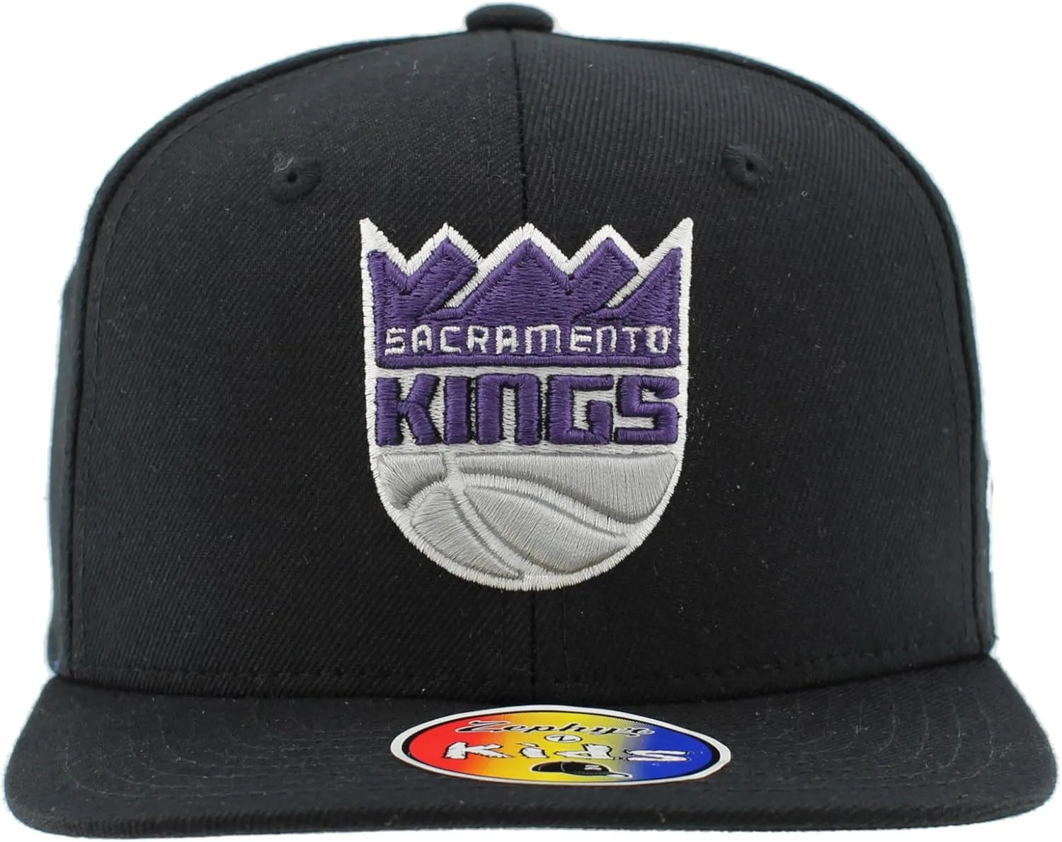 ZHATS Unisex Kid's NBA Officially Licensed Youth Adjustable Snapback Hat Flat Bill Z11 Icon Team Color