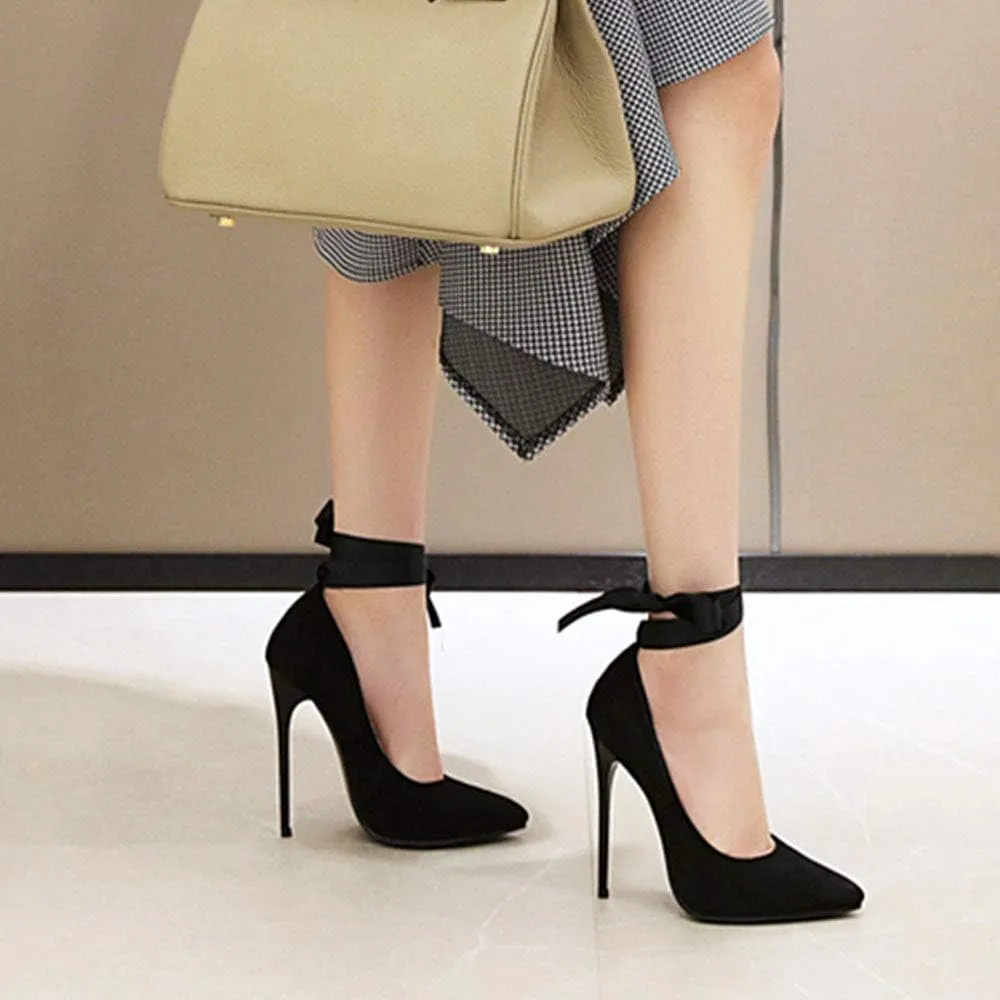 ZSQBQ Women Court High Heels Comfort Fashion Formal Prom Party Dress Pointed Toe Stiletto Pumps