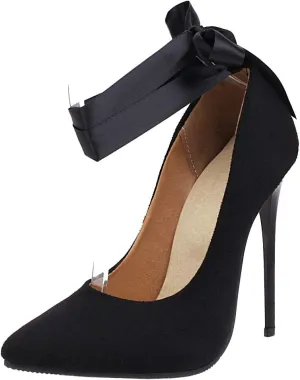ZSQBQ Women Court High Heels Comfort Fashion Formal Prom Party Dress Pointed Toe Stiletto Pumps