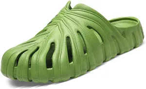 Zureto Monstera Slippers Adults, Monstera Pillow Slippers Bathroom Sandals Soft Shower Cloud Slides
